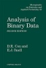 Analysis of Binary Data (Hardcover, 2nd Revised edition) - DR Cox Photo