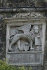 Lion Carved Into a Stone Wall in Kotor, Montenegro - Blank 150 Page Lined Journal for Your Thoughts, Ideas, and Inspiration (Paperback) - Unique Journal Photo