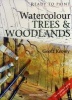 Watercolour Trees and Woodlands (Paperback) - Geoff Kersey Photo