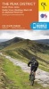 The Peak District - Dark Peak Area, Kinder Scout, Bleaklow, Black Hill & Ladybower Reservoir (Sheet map, folded, May 2015 ed) - Ordnance Survey Photo