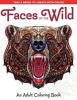 Faces of the Wild: An Adult Coloring Book (Paperback) - Spring House Press Photo