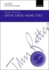 Open Thou Mine Eyes - Vocal Score (Sheet music) - John Rutter Photo