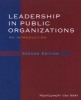 Leadership in Public Organizations - An Introduction (Paperback, 2nd Revised edition) - Montgomery Van Wart Photo