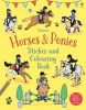 Horses & Ponies Sticker and Colouring Book (Paperback) - Fiona Patchett Photo