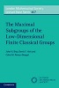 The Maximal Subgroups of the Low-dimensional Finite Classical Groups (Paperback, New) - John N Bray Photo