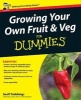 Growing Your Own Fruit and Veg For Dummies (Paperback, UK) - Geoff Stebbings Photo