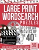  Puzzles Popular Movies of the 40s - Giant Print Word Searches for Adults & Seniors (Large print, Paperback, large type edition) - Large Print Wordsearches Photo