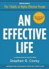 An Effective Life - Inspirational Philosophy from Dr. Covey's Life (Paperback) - Stephen R Covey Photo