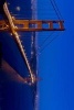 Panoramic View of the Golden Gate Bridge at Night in San Francisco - Blank 150 Page Lined Journal for Your Thoughts, Ideas, and Inspiration (Paperback) - Unique Journal Photo