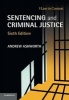 Sentencing and Criminal Justice (Paperback, 6th Revised edition) - Andrew Ashworth Photo