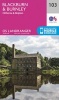 Blackburn & Burnley, Clitheroe & Skipton (Sheet map, folded, February 2016 ed) - Ordnance Survey Photo