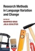 Research Methods in Language Variation and Change (Paperback, New) - Manfred G Krug Photo