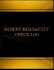 Patient Bed Safety Check Log (Log Book, Journal - 125 Pgs, 8.5 X 11 Inches) - Patient Bed Safety Check Logbook (Black Cover, X-Large) (Paperback) - Centurion Logbooks Photo