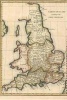 19th Century Saxon England Map - Blank 150 Page Lined Journal for Your Thoughts, Ideas, and Inspiration (Paperback) - Unique Journal Photo