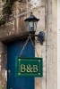 B & B - Bed and Breakfast Sign Board in English Village Journal - 150 Page Lined Notebook/Diary (Paperback) - Cool Image Photo