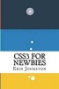 Css3 for Newbies (Paperback) - Erin Johnston Photo