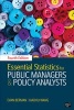 Essential Statistics for Public Managers and Policy Analysts Fourth Edition (Paperback, 4th) - Evan M Berman Photo