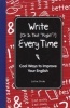 Write (or Is It Right?) Every Time (Hardcover) - Lottie Stride Photo