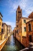 Buildings Along a Canal in Venice Italy Journal - 150 Page Lined Notebook/Diary (Paperback) - Cool Image Photo