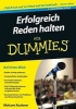 Erfolgreich Reden Halten Fur Dummies (German, Paperback, 2nd Revised edition) - Malcolm Kushner Photo