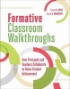 Formative Classroom Walkthroughs - How Principals and Teachers Collaborate to Raise Student Achievement (Paperback) - Connie M Moss Photo