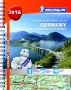 Germany, Benelux, Austria, Switzerland, Czech Republic- Michelin Tourist and Motoring Atlas 2016 (Spiral bound) -  Photo