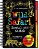 Scratch & Sketch Wild Safari (Hardcover, 2003. 2nd Print) - Heather Zschock Photo