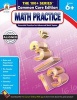 Math Practice, Grades 6 - 8 (Paperback) - Carson Dellosa Photo