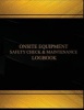 Onsite Equipment Safety Check & Maintenance Log (Black Cover, X-Large) - Onsite Equipment Safety Check and Maintenance Logbook (Black Cover, X-Large) (Paperback) - Centurion Logbooks Photo