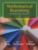 Mathematical Reasoning for Elementary School Teachers (Hardcover, 6th Revised edition) - Calvin T Long Photo