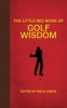 The Little Red Book of Golf Wisdom (Hardcover) - Niels Aaboe Photo