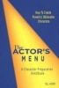 The Actor's Menu - A Character Preparation Handbook (Paperback) - Bill Howey Photo