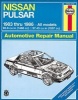 Nissan Pulsar 1983-86 1488cc and 1599cc Owner's Workshop Manual (Paperback) - AK Legg Photo