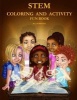 Stem Coloring and Activity Fun Book (Paperback) - JD Wright Photo