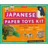 Japanese Paper Toys Kit - Origami Paper Toys That Walk, Jump, Spin, Tumble and Amaze! (Book) - Andrew Dewar Photo