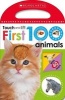 First 100 Animals ( Early Learners: Touch and Lift) (Board book) - Scholastic Photo