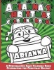 Arianna's Christmas Coloring Book - A Personalized Name Coloring Book Celebrating the Christmas Holiday (Paperback) - Arianna Books Photo