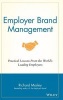 Employer Brand Management - Practical Lessons from the World's Leading Employers (Hardcover) - Richard Moseley Photo