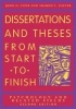 Dissertations and Theses from Start to Finish - Psychology and Related Fields (Paperback, 2nd Revised edition) - John D Cone Photo