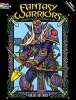 Fantasy Warriors Stained Glass Coloring Book (Paperback) - Arkady Roytman Photo