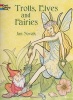 Trolls, Elves and Fairies Coloring Book (Paperback) - Jan Sovak Photo