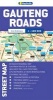 Street Map of Gauteng Roads 2015 - MS.C12 (Sheet map, folded, 3rd Revised edition) -  Photo