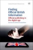 Finding Official British Information - Official Publishing in the Digital Age (Paperback, New) - Jane Inman Photo