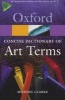 The Concise Oxford Dictionary of Art Terms (Paperback, 2nd Revised edition) - Michael Clarke Photo