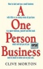 A One Person Business - How To Start A Small Business (Paperback) - Clive Morton Photo