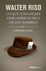 Lo Que Toda Mujer Debe Saber Acerca de Los Hombres - La Afectividad Masculina (Spanish, Paperback) - Walter Riso Photo