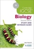 Cambridge IGCSE Biology Study and Revision Guide (Paperback, 2nd Revised edition) - Dave Hayward Photo