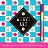 Weave Art (Novelty book) -  Photo