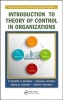 Introduction to Theory of Control in Organizations (Hardcover) - Vladimir N Burkov Photo