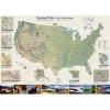 United States National Parks, Folded and Polybagged - Wall Maps History & Nature (Sheet map, folded) - National Geographic Maps Photo